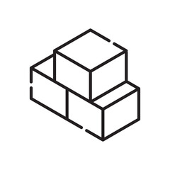 ダンボール　箱　商品　アイコン