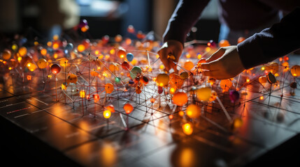 Obraz premium Leveraging Customer Networks and Socially Conscious Investors for Meaningful Change