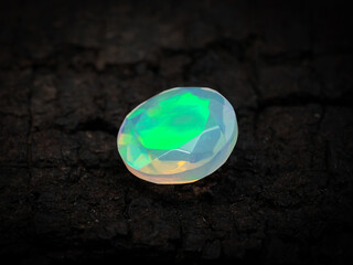 Natural Ethiopian Opal Loose Gemstone