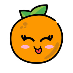 pictures of fruit with happy emotions that are suitable for inviting children to like eating fruit
