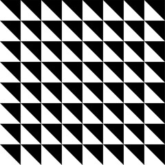 Seamless pattern with geometric motifs in black and white. Vector illustration.