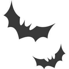 Bat Silhouette Element-06