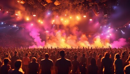 crowd at concert