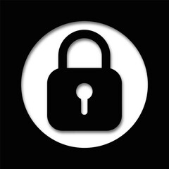 Padlock sign. Lock unlock icon. Vector illustraion.