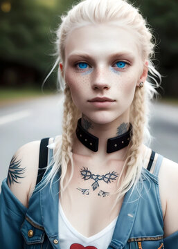 Jeune fille IA