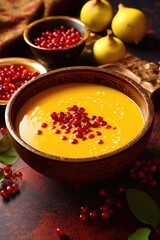 Rich and Creamy Soup in a Bowl - Delicious and Warming