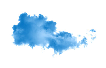 Clouds or blue smoke transparent png