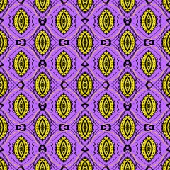 geometric ethnic seamless pattern design for fabric carpet, clothing, wrapping