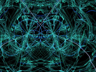 Imaginatory fractal abstract background Image