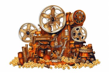 A Stunning Hollywood Film Machine