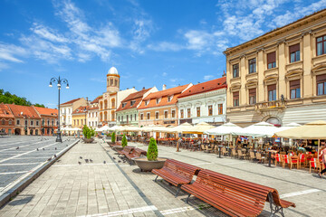 Ratsplatz, Altstadt, Brasov, Rumänien, Osteuropa