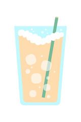 Summer Elements. Summer vector icon set for sticker. Icons, signs and banners. Bright summertime poster. Collection elements for summer holidays and party. Vector illustration