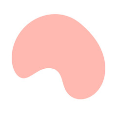 Blob color shape decoration