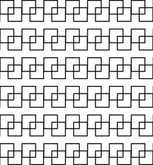 Trendy monochrome pattern. Geometric pattern. Black and white design illustration