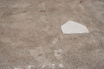home plate and infield mix or infield dirt