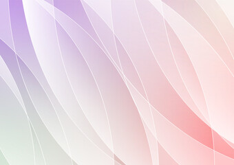 Vivid colorful soft line curve pink purple presentation background