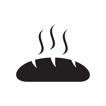 recommend clip art: Bread icon vector illustration sign