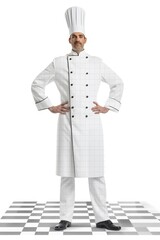 Chef in white uniform Fictional Character Created By Generative AI