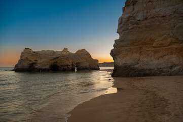 Magical Sunset at Playa da Rocha, Portim&atilde;o.