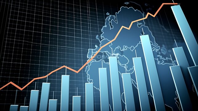 Increasing Graph Upward, charts climbing, increasing profits [Generative AI] 