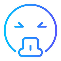 vomiting gradient icon