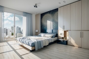 interior of a bedroom