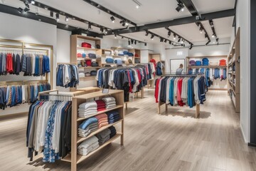 interior of a clothing store