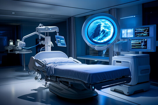 Advanced imaging equipment, such as fluoroscopy or intraoperative ultrasound, is readily available in the operating room, enabling real-time visualization during complex surgeries. Generative AI