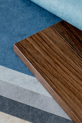 Interior Design materials tools for house decoration. home decoration