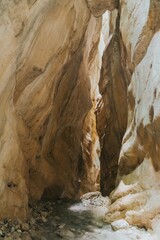 Limestone cave near the city of Mostar in Bosnia and Herzegovina