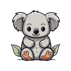 koala baby animal cartoon © praja