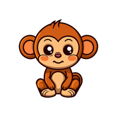 monkey baby cartoon cute