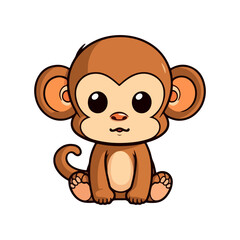 monkey baby cartoon cute