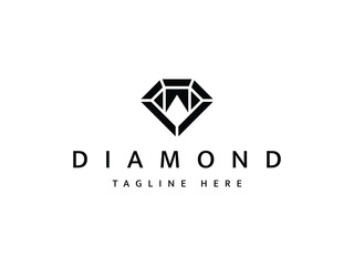 luxury diamond jewelry logo design