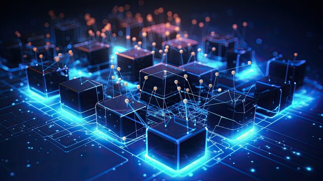 minimal networking technology background big data connectivity software development wallpaper