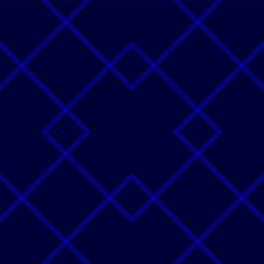 Seamless Print Pattern luminous light blue geometric pattern on dark blue background for wallpaper, textiles, tablecloths, wrapping paper