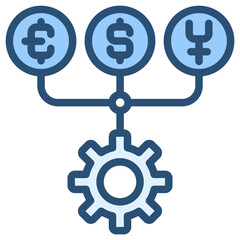 manage money currency icon