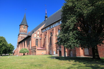 Cathederal in Kant Island, Kaliningrad, Russia
