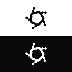 Circle vector logo template illustration . Circle icon design