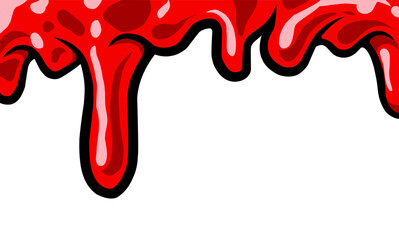 chilli sauce, strawberry Sauce background	