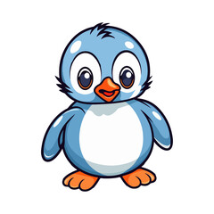 penguin cartoon cute