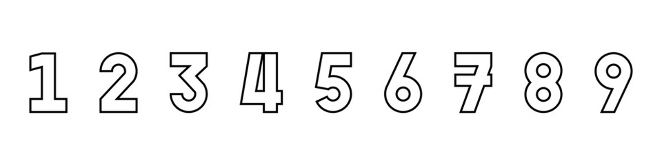 numbers set count date numeric quantity