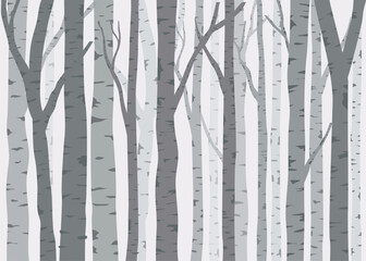 Vector of dense trees in a forest