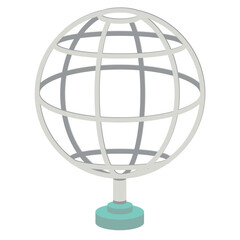 Outdoor ball shaped jungle gym Toys On The Playground
