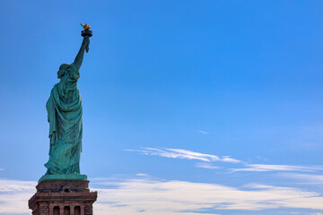 Fototapeta premium Miss Liberty, New York, USA, Juli 2023