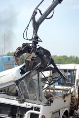 loading of the truck