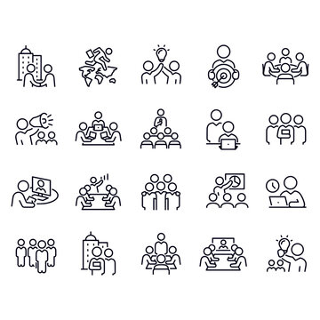  Business People icon vector design 
