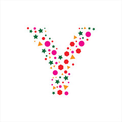 y letter logo ,  abstract y letter , abstract pattren