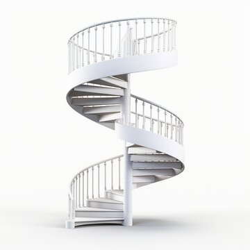 freie wendeltreppe metall treppe stufen  design architektur planung software enger raum l&ouml;sung aufgang abgang treppen wendeltreppe treppenaufgang generative ki ai 