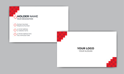 Modern and Simple Business card design 